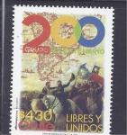 Stamps Chile -  libres y unidos