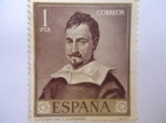 Stamps Spain -  Autorretrato- Zurbaran