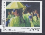 Stamps Chile -  mensajeros del arte