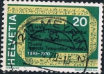 Stamps Switzerland -  75 ANIV. DE LA AGENCIA TELEGRÁFICA SUIZA. Y&T Nº 850