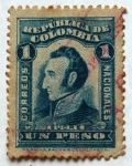 Stamps Colombia -  Proceres de la independencia. Colombia