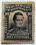 Stamps Colombia -  Proceres de la independencia. Colombia