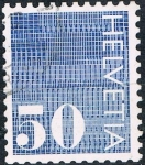 Sellos de Europa - Suiza -  SERIE BÁSICA 1970. CIFRAS. Y&T Nº 863