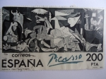 Stamps Spain -  Ed: 2631. Pintura: GUERNICA - de PABLO RUIZ PICASSO-1881-1973 (Centenario)