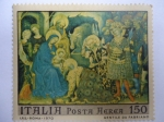 Stamps : Europe : Italy :  pINTURA: Gentile da Fabriano.