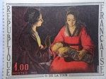 Stamps France -  Pintura- G.de la Tour.