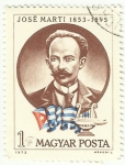 Stamps : Europe : Hungary :  JOSE MARTI 1853-1895