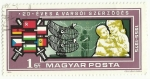 Stamps : Europe : Hungary :  20 AÑOS DEL PACTO DE VARSOVIA