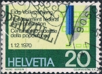 Stamps Switzerland -  CENSO FEDERAL DE POBLACIÓN. Y&T Nº 865