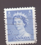Sellos de America - Canad� -  Reinado de Isabel II