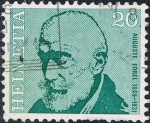 Stamps Switzerland -  HOMBRES CÉLEBRES. AUGUSTE FOREL, ENTOMÓLOGO Y PSIQUIATRA. Y&T Nº 887