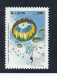 Stamps : America : Brazil :  paracaidista