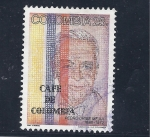 Stamps Colombia -  pedro uribe