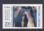 Stamps Chile -  pintura chilena