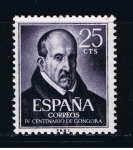 Stamps Spain -  Edifil  1369   IV cente. del nacimiento de Luis de Góngora y Argote.  