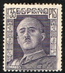 Stamps : Europe : Spain :  1001- General Franco .
