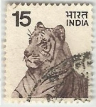 Stamps : Asia : India :  TIGRE