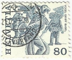 Stamps : Europe : Switzerland :  VOGEL GRYFF BASEL