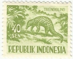 Stamps Indonesia -  TREGGILING