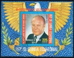 Stamps Equatorial Guinea -  Bicentenario de los Estados Unidos - Gerald R. Ford