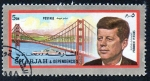 Stamps United Arab Emirates -  SHARJAH-Kennedy