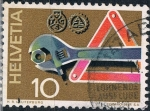 Stamps Switzerland -  SEGURIDAD VIAL. Y&T Nº 895