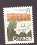 Sellos de America - Canad� -  Bosque canadiense
