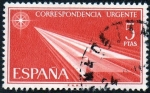 Stamps Spain -  Correspondencia urgente - Alegorías