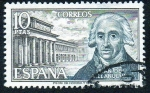 Stamps Spain -  Personajes españoles - Juan de Villanueva
