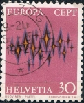 Stamps Switzerland -  EUROPA 1972. Y&T Nº 899