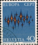 Stamps Switzerland -  EUROPA 1972. Y&T Nº 900