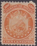 Stamps Bolivia -  Escudo con nueve estrellas