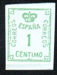 Stamps Spain -  Corona y Cifra
