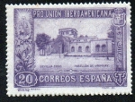 Stamps Spain -  Pro Unión Iberoamericana - Sevilla 1930 - Pabellón de Uruguay