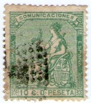 Stamps Europe - Spain -  ALEGORIA DE LA I REPUBLICA