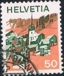 Stamps Switzerland -  SERIE BÁSICA 1973. PAISAJES. VALAIS. Y&T Nº 939