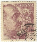 Stamps Spain -  ESFINGE DE FRANCO