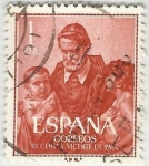 Stamps Spain -  III CENTENARIO DE  SAN VICENTE DE PAUL