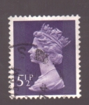 Stamps United Kingdom -  Reinado de Isabel II