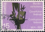 Stamps Switzerland -  CENTENARIO DE LA CONSTITUCIÓN FEDERAL. Y&T Nº 965