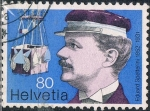 Stamps : Europe : Switzerland :  PIONEROS SUIZOS DE LA AVIACIÓN. EDOUARD SPELTERINI. Y&T Nº 1018