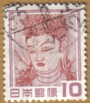 Stamps Japan -  Geisha