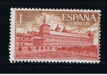 Stamps Spain -  Edifil  1384  Real Monasterio de San Lorenzo del Escorial.  