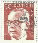 Stamps : Europe : Germany :  GUSTAV HEINEMANN