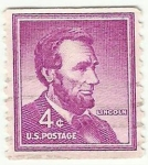 Stamps United States -  LINCOLN