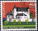 Stamps Switzerland -  PRO PATRIA 1977. CASTILLOS SUIZOS. PRATTELN, CANTON DE BASILEA-CAMPIÑA. Y&T Nº 1027