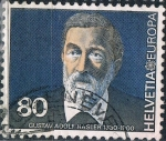 Stamps Switzerland -  EUROPA 1980. GUSTAV ADOLF HASLER, INVENTOR. Y&T Nº 1105