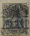 Stamps Germany -  antiguo sello reich 1902