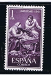 Sellos de Europa - Espa�a -  Edifil  1400  Navidad´61.  