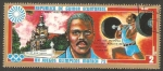 Stamps Africa - Equatorial Guinea -  XX juegos olímpicos Munich 72, J. Davis, halterofília